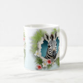 Caneca 3D Zebra Kaffeetasse (VorderseiteRechts)