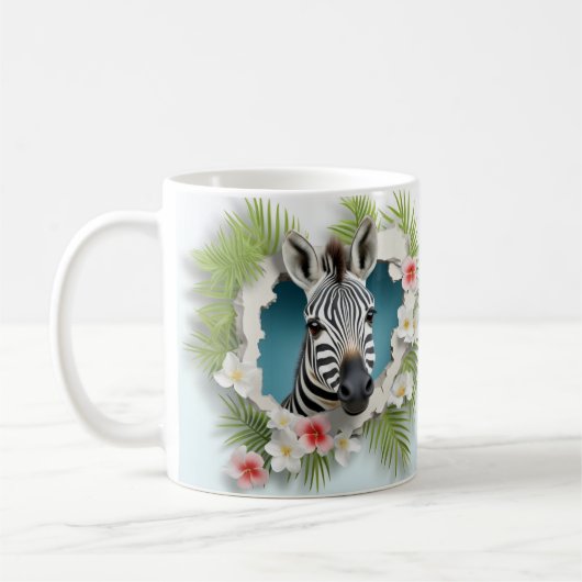 Caneca 3D Zebra Kaffeetasse (Links)