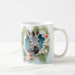 Caneca 3D Zebra Kaffeetasse
