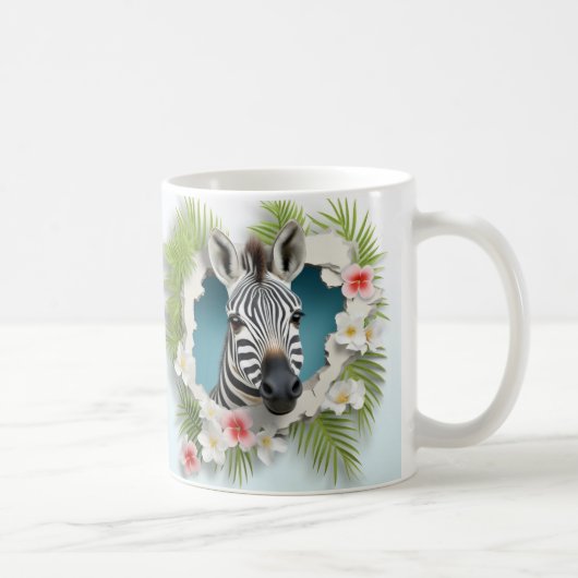 Caneca 3D Zebra Kaffeetasse (Rechts)