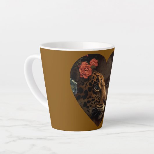 Caneca Afro Lion Milchtasse (Linke Ecke)