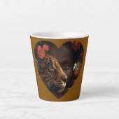 Caneca Afro Lion Milchtasse (Vorderseite)