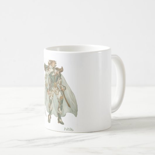 Caneca Aioria cavaleiros do zodíaco Kaffeetasse (VorderseiteRechts)
