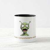 Caneca Alien abismado. Tasse (Zentrum)