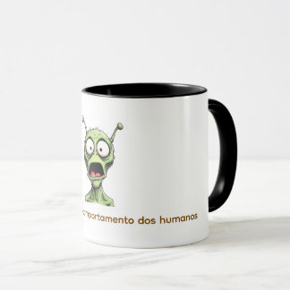 Caneca Alien abismado. Tasse