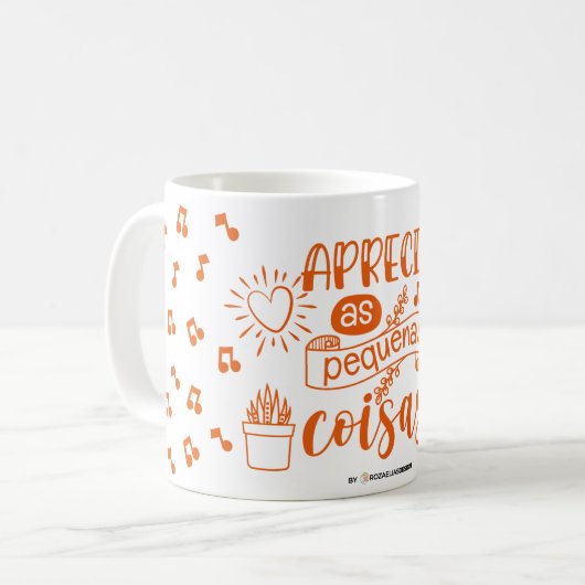 Caneca Aprecie Kaffeetasse (Vorderseite Links)