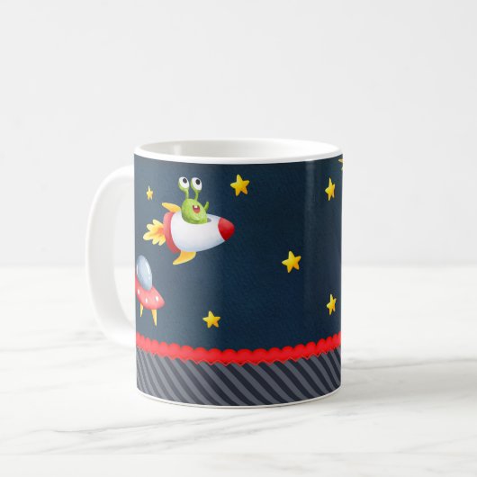 Caneca Astronauta Kaffeetasse (Vorderseite Links)