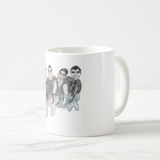 Caneca banda Grafith Kaffeetasse (VorderseiteRechts)