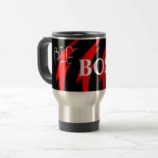 CANECA BIG BOSS REISEBECHER (Vorderseite Links)