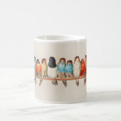 Caneca Birds Kaffeetasse (Mittel)