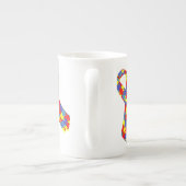 Caneca Bone China laço Porzellantasse (Rückseite)