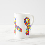 Caneca Bone China laço Porzellantasse (Vorderseite Rechts)