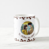 Caneca branca clássica, 325 ml kaffeetasse (VorderseiteRechts)