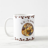 Caneca branca clássica, 325 ml kaffeetasse (Links)