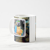 Caneca branca clássica Arara Kaffeetasse (Vorderseite Links)