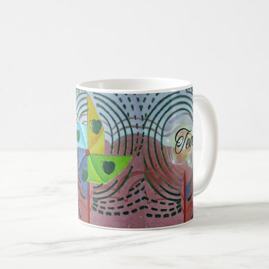 Caneca branca clássica kaffeetasse (VorderseiteRechts)
