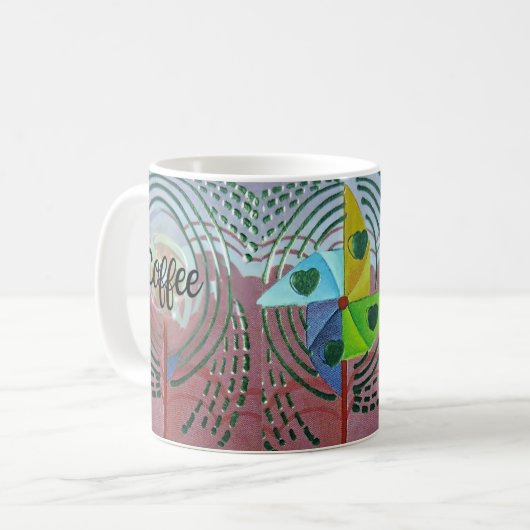 Caneca branca clássica kaffeetasse (Vorderseite Links)