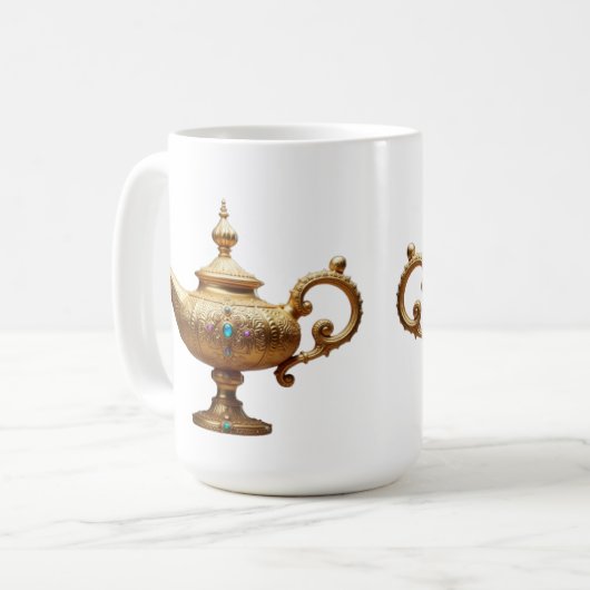 CANECA BRANCA CLÁSSICA - LÂMPADA KAFFEETASSE (Vorderseite Links)