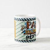 Caneca branca, Pais Kaffeetasse (VorderseiteRechts)