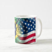 Caneca brasil e U.S.A 325 ml Kaffeetasse (VorderseiteRechts)