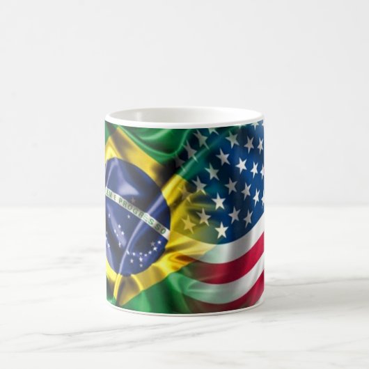 Caneca brasil e U.S.A 325 ml Kaffeetasse (Mittel)