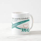 Caneca brilhante, namorados  kaffeetasse (VorderseiteRechts)