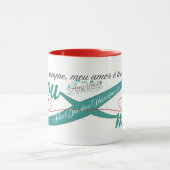 Caneca brilhante, namorados  tasse (Zentrum)