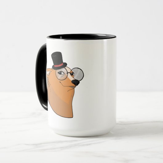 Caneca cachorro tasse (Vorderseite Links)