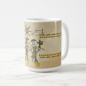 Caneca Cangaceiros de Metal Kaffeetasse (VorderseiteRechts)