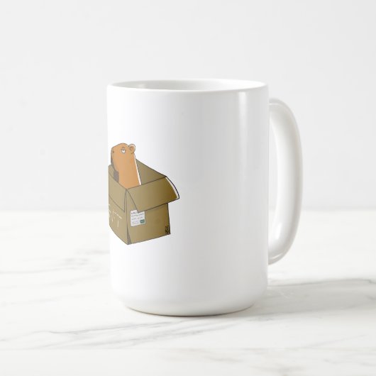 Caneca capivara kaffeetasse (VorderseiteRechts)