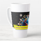 Caneca Children for Jesus (Biblinha e Turminha) Milchtasse (Linke Ecke)