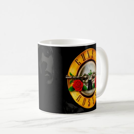 Caneca Clássica Gun's N Roses Kaffeetasse (VorderseiteRechts)