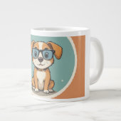 Caneca com Cachorro Jumbo-Tasse (Vorderseite Rechts)
