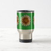 Caneca com Flor Minimalista Reisebecher (Mittel)