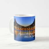 Caneca com foto da Lagoa Rodrigo de Freitas Kaffeetasse (Vorderseite Links)