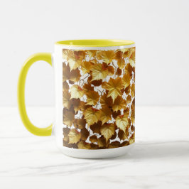 CANECA COMBO - FOLHAGEM OURO TASSE