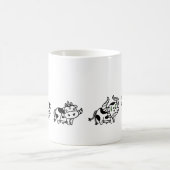 Caneca Cow Evolution Kaffeetasse (Mittel)