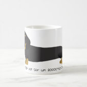 Caneca Dachshund-Longo Dia Kaffeetasse (Mittel)