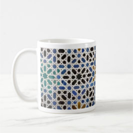 Caneca de café azulejos 11 oz cerâmica W-PT ZLE  Kaffeetasse
