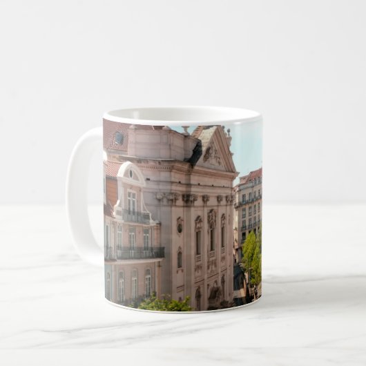 Caneca de café cidade 11 oz cerâmica W-PT ZLE Kaffeetasse (Vorderseite Links)