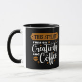 Caneca de Café Creativity 11 oz Cerâmica W-PT ZLE Tasse (Links)