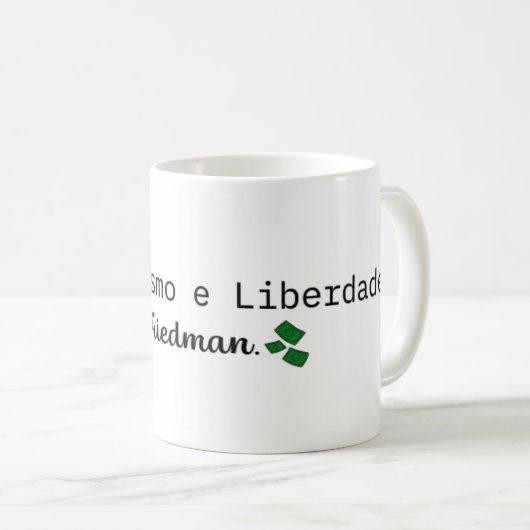 Caneca de Café: Friedman. Kaffeetasse (VorderseiteRechts)