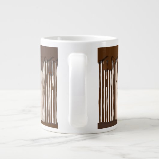 CANECA DE CAFÉ GRANDE CHOCOLATE Jumbo-Tasse (Rückseite)