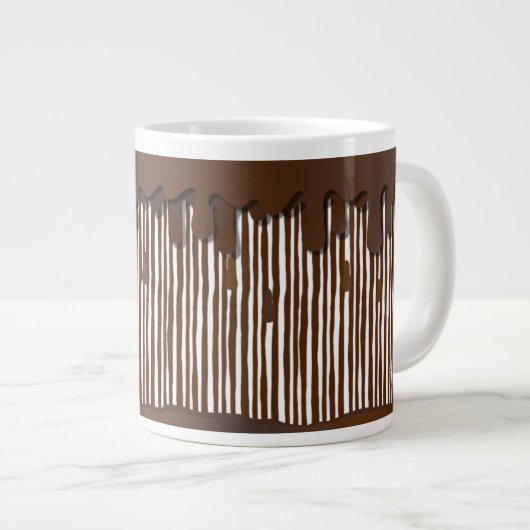 CANECA DE CAFÉ GRANDE CHOCOLATE Jumbo-Tasse (Vorderseite Rechts)