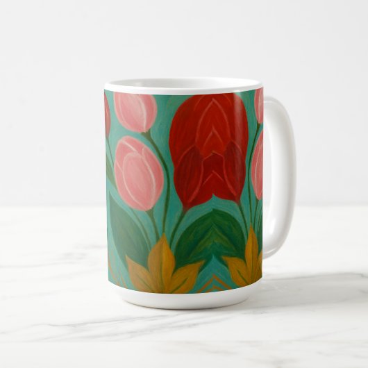 Caneca de café latte kaffeetasse (VorderseiteRechts)