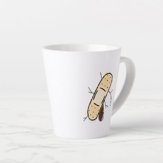 Caneca de café latte milchtasse (Rechte Ecke)