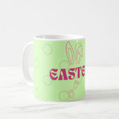 Caneca de Café Páscoa 11 oz Cerâmica W-PT ZLE Kaffeetasse (Vorderseite Links)