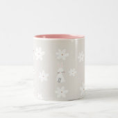 Caneca de café Páscoa 11 oz cerâmica W-PT ZLE Zweifarbige Tasse (Mittel)