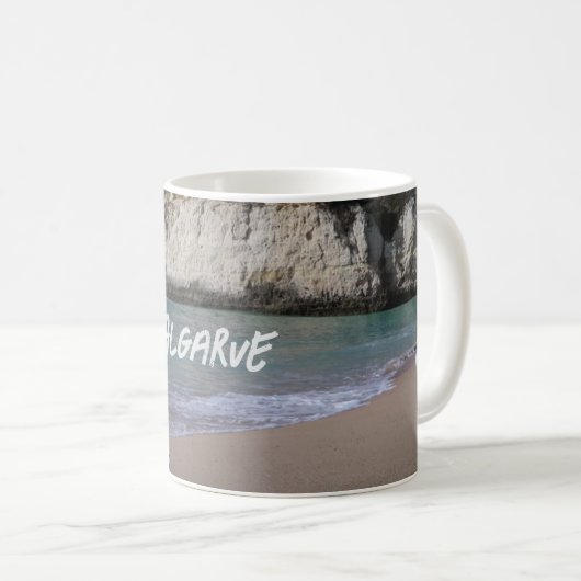 Caneca de café praia 11 oz cerâmica W-PT ZLE Kaffeetasse (VorderseiteRechts)