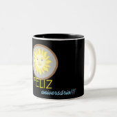 Caneca De Café Solar Zweifarbige Tasse (VorderseiteRechts)